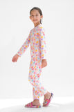 Premium Snug fit Nightsuit - Pink - Fruit