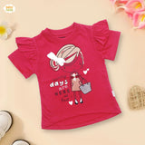 Summy Days are Here at last T-Shirts For Kids - Pink