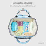 Premium Quality Banana Bliss Diaper Bag - Beige