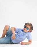 Blue Check Shirt for Boys