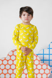 Premium Snug fit Nightsuit - Yellow - Rabbit