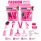 Kids Fashion Beauty Hair Styling Play Set – Pink - BEAUTY THAILI 932-3