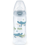 NUK First Choice Plus Bottle With Temperature Control 360 Ml-7255 - Bold Blue