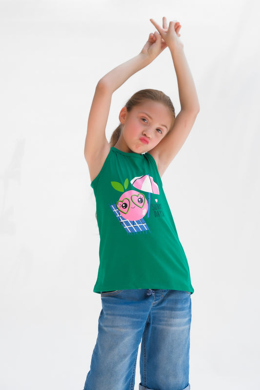 Sunny Daysi - Sando For Girls - Green