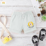 Summer Shorts Lion Tag – Light Grey  – BNSS-13-D12 (color and shade may change)