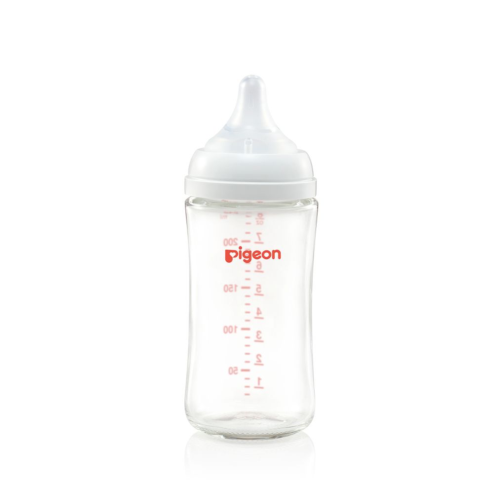 Pigeon Softouch 3 Wide Neck Glass Feeder 240ml - A79437