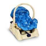 Tinnies Baby Carry Cot W/Rocking (Blue) - (T003)