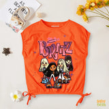 Kimono Print T-Shirt - Bratz Orange