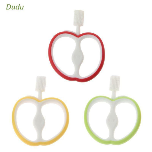 Apple Baby Silicone Training Toothbrush