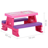 Unicorn Picnic Table For 4 - 2518