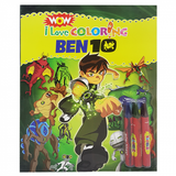 Ben 10 - WOW I love Coloring - 890
