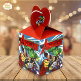 Pack of 10pcs Baby Goody Boxes For Kids Birthday Celebration Candy Box For Gift