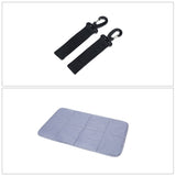 Little Story Elite Diaper Bag w/Stroller Hooks & Changing Mat - Blue