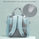 Little Story Elite Diaper Bag w/Stroller Hooks & Changing Mat - Blue