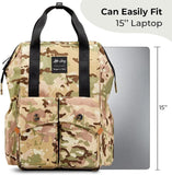 Little Story Elite Diaper Bag w/Stroller Hooks & Changing Mat - Camouflage