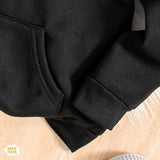 Snuggle Pup Nice Buddy Fleece Baby Hoodie -Black