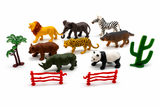 Wild Animal Toy Set - ZOO 2083C