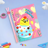 Notebooks for kids - Icecream - Cool Summer Orange