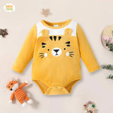 3D Ears Full Sleeves Premium Baby Onesie Half Romper