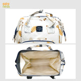 Premium Quality Banana Bliss Diaper Bag - Beige