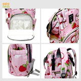 Premium Quality Cherry Blossom Diaper Bag - Pink