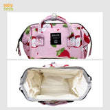 Premium Quality Cherry Blossom Diaper Bag - Pink