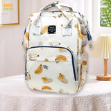 Premium Quality Banana Bliss Diaper Bag - Beige