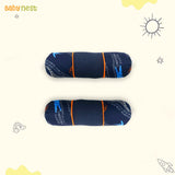 Babynest Boutique Cotton Carry Nest & Sleeping Bag Dark Blue Sea Animals 7 Pcs set