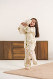 Leafy Dawn - Premium Nightsuit For Girls