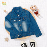 Light Wash Denim Jacket for Kids