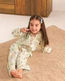 Mint Doodle Glam - Premium Nightsuit For Girls