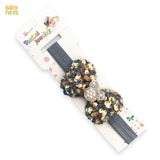 Floral Tulle Hair Band For Girls - 1pc