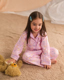 Pink Cloudberry - Premium Nightsuit For Girls