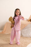 Pink Cloudberry - Premium Nightsuit For Girls