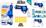 2 in 1 Toy Gun for Kids with Foam Darts & Water Spray - SHOOT GUN 648-35