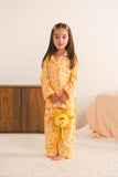 Sunset Bloom - Premium Nightsuit For Girls
