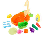 Kitchen Sink Toy With Water Running - VEGETABLE SINK 6061