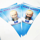 Flags Banner Theme Birthday Party Decorations
