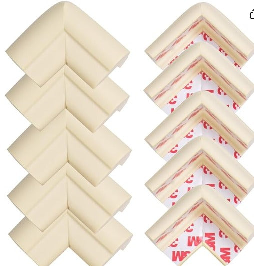 Baby safety corner protectors table corner protectors with 3M Adhesive for table, bed, bookcase, stair corner.(Pack Of Five)