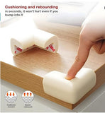 Baby safety corner protectors table corner protectors with 3M Adhesive for table, bed, bookcase, stair corner.(Pack Of Five)