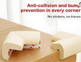 Baby safety corner protectors table corner protectors with 3M Adhesive for table, bed, bookcase, stair corner.(Pack Of Five)