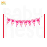 Flags Banner Theme Birthday Party Decorations