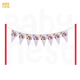 Flags Banner Theme Birthday Party Decorations