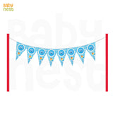 Flags Banner Theme Birthday Party Decorations