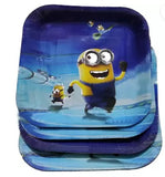 Minions Theme party paper plates Square Shape birthday party for kids. (Pack of 10)