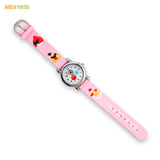 3d cartoon watch silicone - Pink - Angry bird
