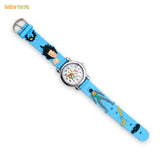 3d cartoon watch silicone - blue - Batman