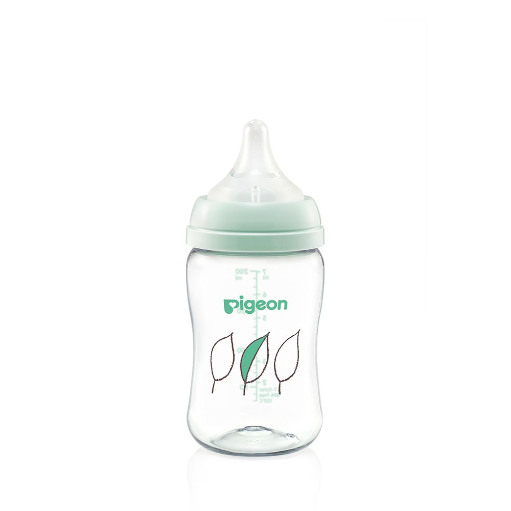 Pigeon Softouch 3 Wide Neck Feeder T-Ester 200ml Leaf - A79449