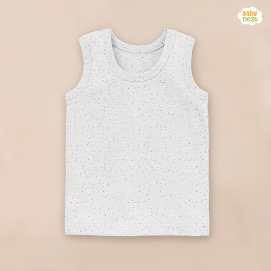 BNBBS-187 - Plain - Sandos For Kids - White Dots