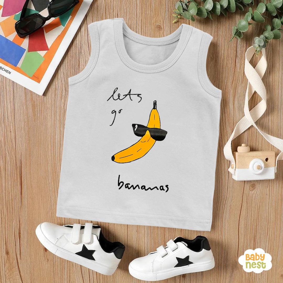 BNBBS-167 - Let's Go Banana's - Sandos For Kids - Light Grey ( Color & Shade May very )